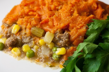 Sweet Potato Beef Shepherd's Pie GF DF